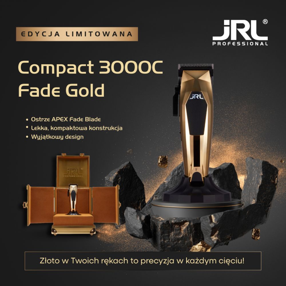 JRL Compact Fade 3000CGF GOLD – złota edycja limitowana