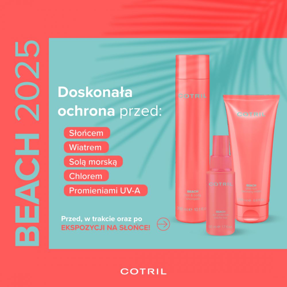Cotril Beach 2025 - kosmetyki idealne na plażę